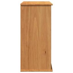 Berkfield Home Wall-mounted with Storage Honey brown Solid pine wood - thumbnail 7