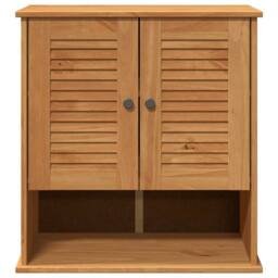 Berkfield Home Wall-mounted with Storage Honey brown Solid pine wood - thumbnail 6