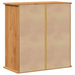 Berkfield Home Wall-mounted with Storage Honey brown Solid pine wood - thumbnail 8