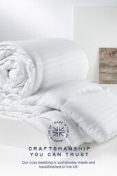 Snuggledown Scandinavian Classic Soft Touch 4.5 Tog Summer Duvet in White - Size: Double - thumbnail 5