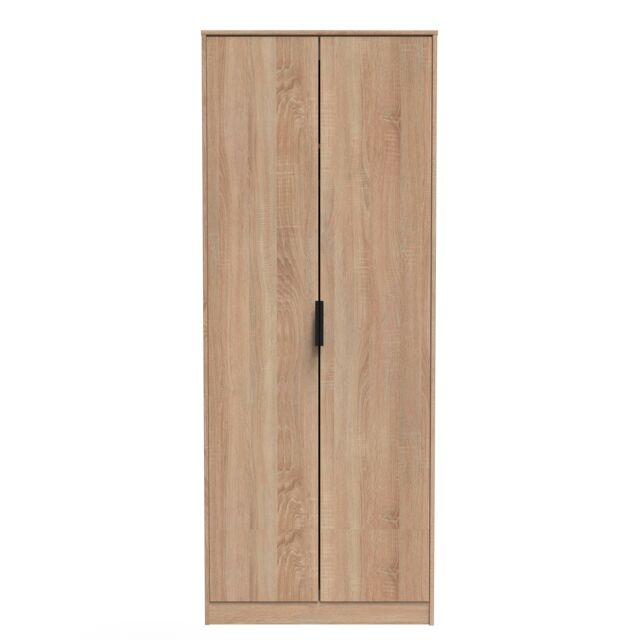 Ready Assembled 2 U Fuji 2 Door Wardrobe (Ready Assembled) in Light Oak - image 1
