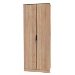 Ready Assembled 2 U Fuji 2 Door Wardrobe (Ready Assembled) in Light Oak - thumbnail 3