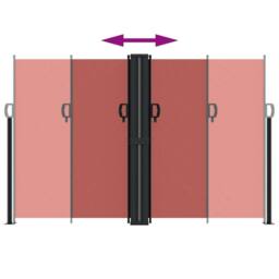Berkfield Home Retractable Side Awning Terracotta 160x1200 cm in Burnt Orange - thumbnail 5