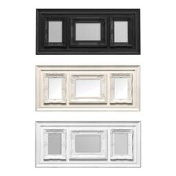 Orsina Vintage Style 3 Photo Frame in Cream - thumbnail 2