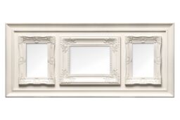 Orsina Vintage Style 3 Photo Frame in Cream - thumbnail 1