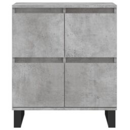 Berkfield Home Sideboard Concrete Grey 60x35x70 cm Engineered Wood - Size: 60 x 35 x 70 cm - thumbnail 5