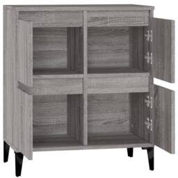 Berkfield Home Sideboard Grey Sonoma 60x35x70 cm Engineered Wood - Size: 60 x 35 x 70 cm - thumbnail 8