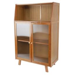 NESTLUNE Kitchen Cabinet Pantry Storage Organizer Bamboo in Brown - Size: 100 cm x 100 cm - thumbnail 4