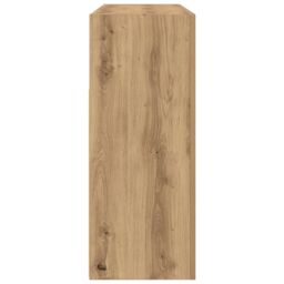 Berkfield Home Sideboard Artisan Oak Engineered Wood 116 x 30 x 75 cm Sideboard in Brown - thumbnail 7