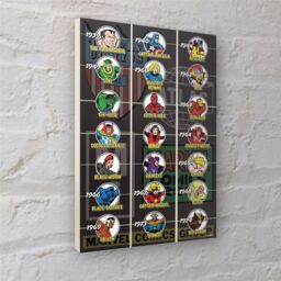 Marvel Timeline Of Ages - Fayzal Wood Print - thumbnail 2