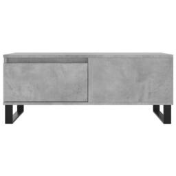 Berkfield Home Coffee Table Concrete Grey 90x50x36.5 cm Engineered Wood - thumbnail 5
