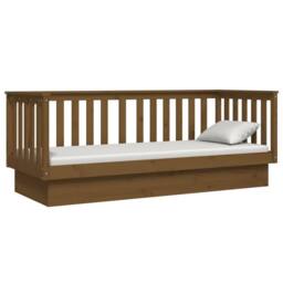 Berkfield Home Beautiful Day Bed Honey Brown 75x190 cm Solid Wood Pine - thumbnail 6