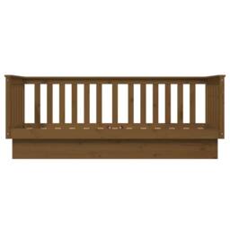 Berkfield Home Beautiful Day Bed Honey Brown 75x190 cm Solid Wood Pine - thumbnail 8