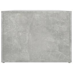 Berkfield Home Coffee Table Concrete Grey 80x50x36 cm Engineered Wood - Size: 80 x 50 x 36 cm - thumbnail 7