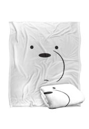 Cartoon Network We Bare Bears Ice Bear Silky Touch Super Soft Throw Blanket 152 X 127 cm in White - thumbnail 2