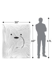 Cartoon Network We Bare Bears Ice Bear Silky Touch Super Soft Throw Blanket 152 X 127 cm in White - thumbnail 5