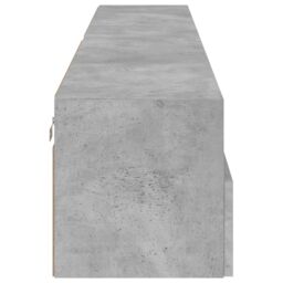 Berkfield Home TV Wall Cabinets 2 pcs Concrete Grey 100x30x30 cm Engineered Wood - Size: 100 x 30 x 30 cm - thumbnail 8