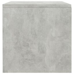 Berkfield Home Bedside Cabinet Concrete Grey 40x30x30 cm Engineered Wood - Size: 40 x 30 x 30 cm - thumbnail 5