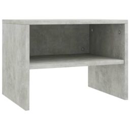 Berkfield Home Bedside Cabinet Concrete Grey 40x30x30 cm Engineered Wood - Size: 40 x 30 x 30 cm - thumbnail 2