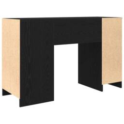 Berkfield Home Desk Black Oak 120x42x76 cm Engineered Wood - Size: 120 x 42 x 76 cm - thumbnail 8