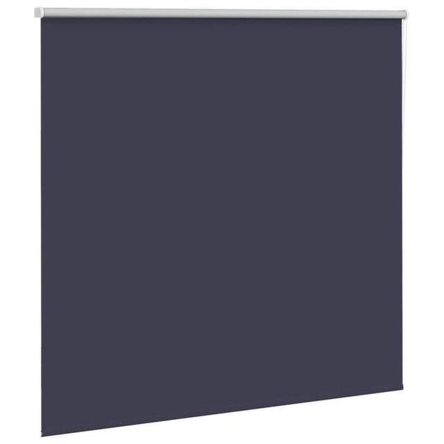 Berkfield Home Roller Blind Blackout Marine 155x130 cm Fabric Width 151.6 cm Pol… in Blue - image 1
