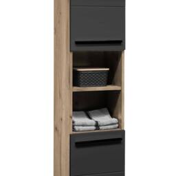 Cheshire Premium Summit Black Tall Cabinet - thumbnail 9