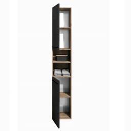Cheshire Premium Summit Black Tall Cabinet - thumbnail 5