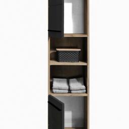 Cheshire Premium Summit Black Tall Cabinet - thumbnail 8