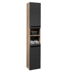 Cheshire Premium Summit Black Tall Cabinet - thumbnail 4