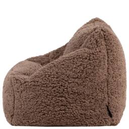 icon Kids Teddy Bean Bag Armchair Kids Bean Bags Set of 2 in Brown - Size: Medium - thumbnail 5