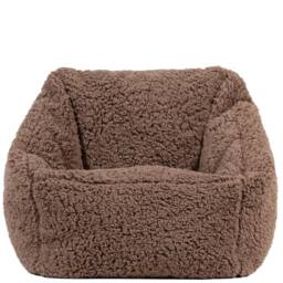 icon Kids Teddy Bean Bag Armchair Kids Bean Bags Set of 2 in Brown - Size: Medium - thumbnail 4