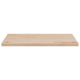 Berkfield Home Desk Top 80x40x2.5 cm Solid Wood Pine in Brown - thumbnail 3