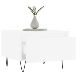 Berkfield Home Coffee Tables 2 pcs White 50x46x35 cm Engineered Wood - Size: 50 x 46 x 35 cm - thumbnail 4