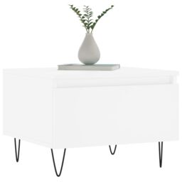 Berkfield Home Coffee Tables 2 pcs White 50x46x35 cm Engineered Wood - Size: 50 x 46 x 35 cm - thumbnail 3