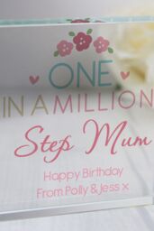Personalised Memento Company Personalised One in a Million Crystal Token in Clear - thumbnail 3