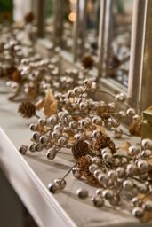 Dibor Magical Forest Xmas Table Decoration Christmas Garland 1.5m - Size: Large - thumbnail 1
