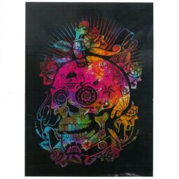KDMD Cotton Wall Art - Day of the Dead Skull