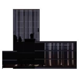 HD Designs Vida Designs Glinton 3 Piece Bedroom Set (2 Drawer Bedside Chest, 6 in Black - thumbnail 2