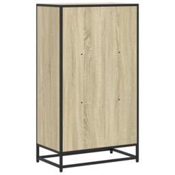 Berkfield Home Book Cabinet Sonoma Oak 60x35x107.5 cm Engineered Wood in Brown - thumbnail 6