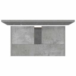 Berkfield Home Durable 2 Piece Bathroom Furniture Set Concrete Grey Engineered Wood - thumbnail 7