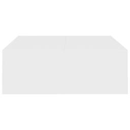 Berkfield Home Coffee Table White 100x100x35 cm Engineered Wood - Size: 100 x 100 x 35 cm - thumbnail 6