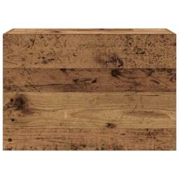 Berkfield Home Decorative Bathroom Wall Cabinet Old Wood 60x25x40 cm Engineered Wood in Brown - Size: 60 x 25 x 40 cm - thumbnail 6