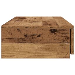 Berkfield Home Bed Drawers in Old Wood - 100x36.5x16.5 cm, Made from Engineered Wood in Brown - Size: 100x36.5x16.5 cm - thumbnail 7