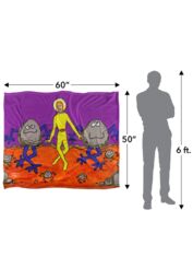 Jim Henson Signature Collection Spaceman Dancing Silky Touch Super Soft Throw Blanket 152 X 127 cm in White - thumbnail 5