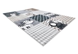 RugsX Fun Rug in Grey - Size: 160 cm x 220 cm - thumbnail 4