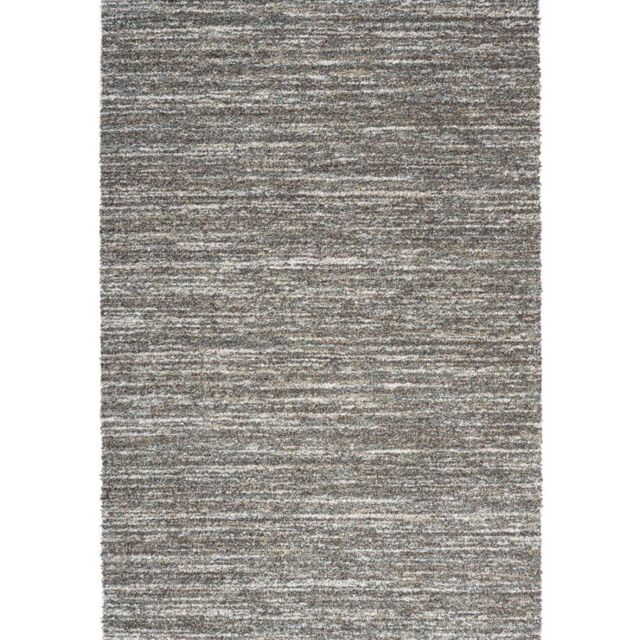 The Rug Shop UK Modern Shaggy Plain Abstract Striped Easy To Clean Area Rug in Green - Size: 160 cm x 230 cm - image 1