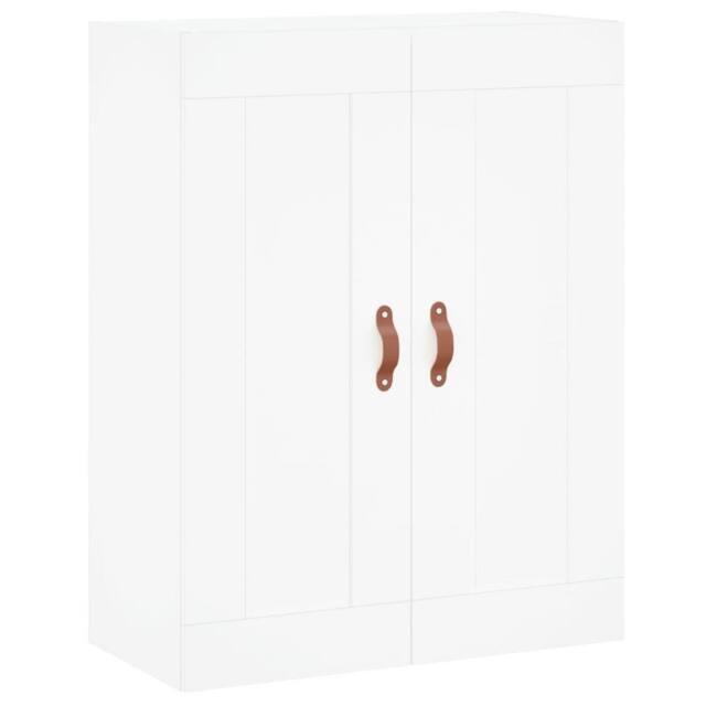 Berkfield Home Wall Mounted Cabinet White 69.5x34x90 cm Engineered Wood - image 1