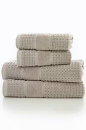 Deyongs Mosley Textured 100% Cotton Towel in Beige - Size: Bath Sheet - thumbnail 2