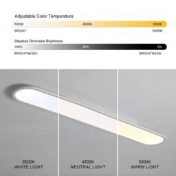 Garwarm 1-Light Led Flush Mount Ceiling Light White - thumbnail 5