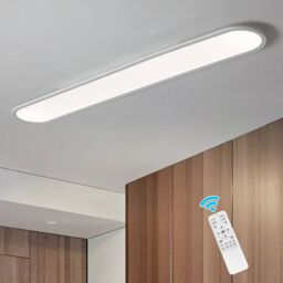 Garwarm 1-Light Led Flush Mount Ceiling Light White - thumbnail 1